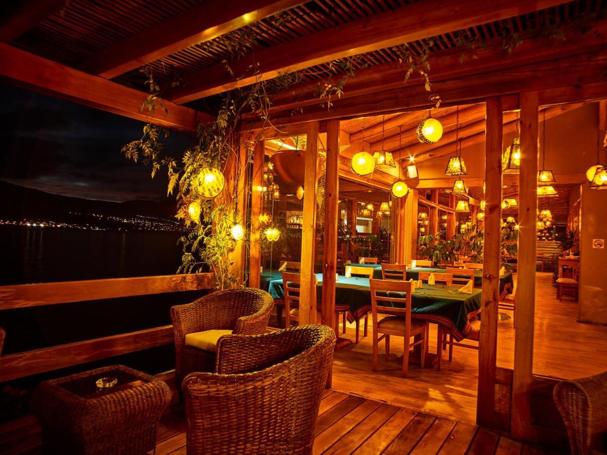 Hosteria Cabanas Del Lago Отавало Экстерьер фото
